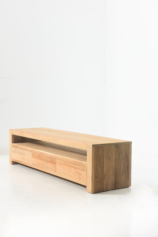GRAFF- TV CABINET WITH 3 DRAWERS