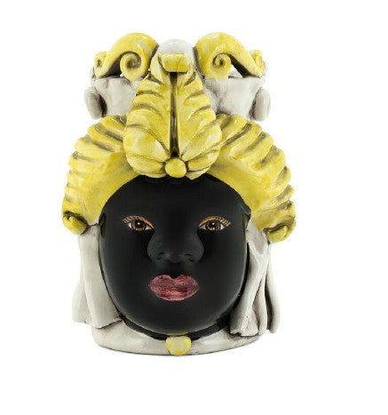 VASE MORO LADY SMALL IN YELLOW
