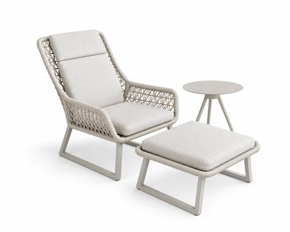 DREAMS RECLINER SET WITH FOOTREST & SIDE TABLE