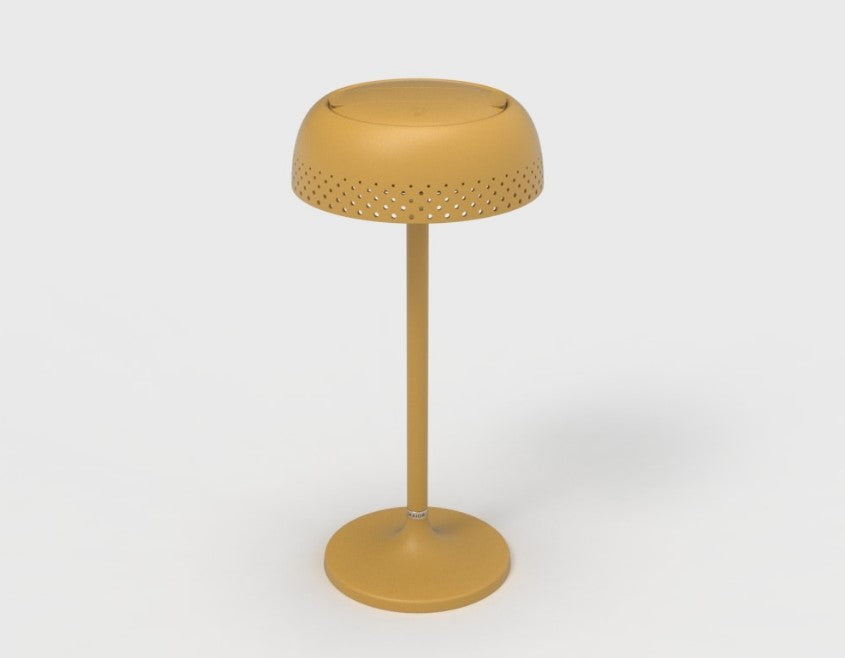 LIDO LAMPE ALU SHADE MOUTARDE