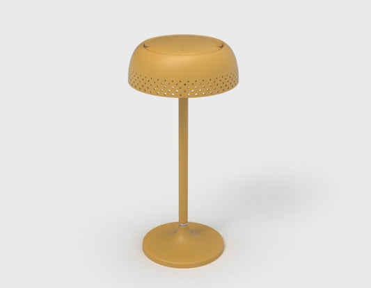 LIDO LAMPE ALU SHADE MOUTARDE