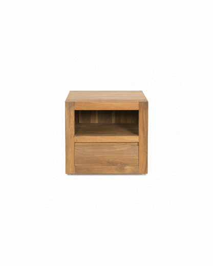 MINI TEAK BEDSIDE