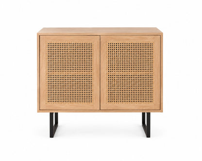 CORSICA CABINET IN OAK WITH 2 DOORS