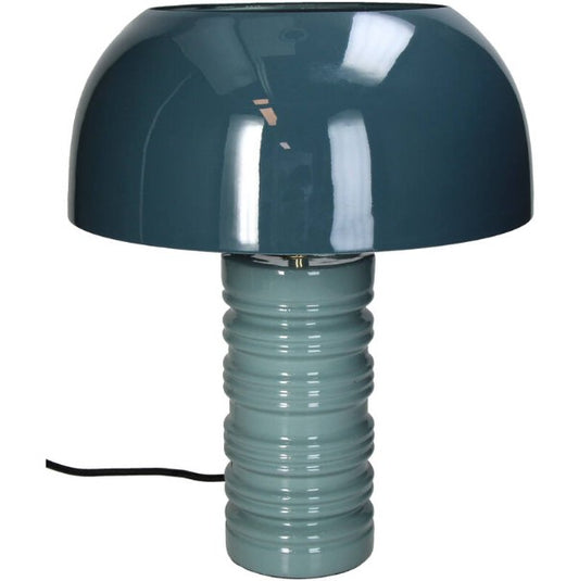 TABLE LAMP IRON BLUE