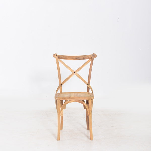 MIRINDA TEAK CHAIR WITH SLATTED