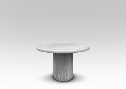 PATRAS ROUND TABLE WEATHERED CEMENT