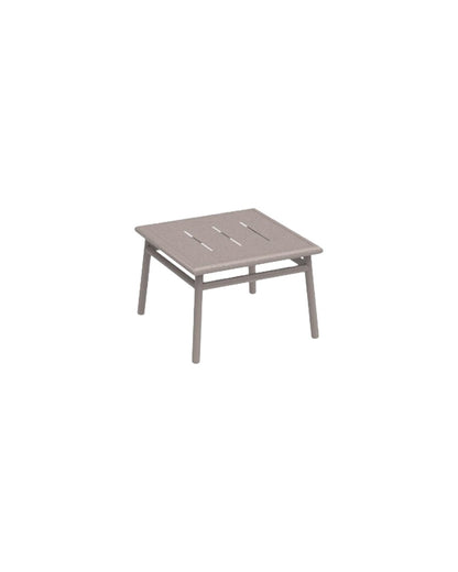 NC SIDE TABLE IN LIGHT TAUPE ALUMINIUM