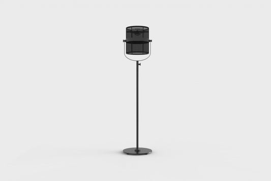 LA LAMPE PARIS ALU CHARC CHARC SHADE