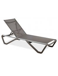WAVE SUNLOUNGER TAUPE