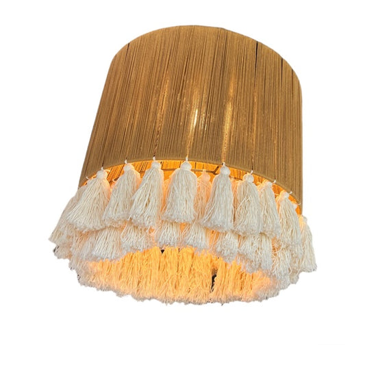 HANGING LAMP IN COTTON