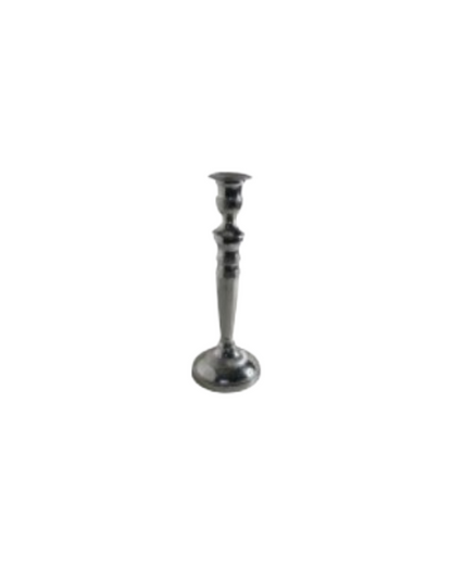 SILVER METAL CANDLESTICK