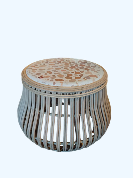 COFFEE TABLE STONE CONCRETE
