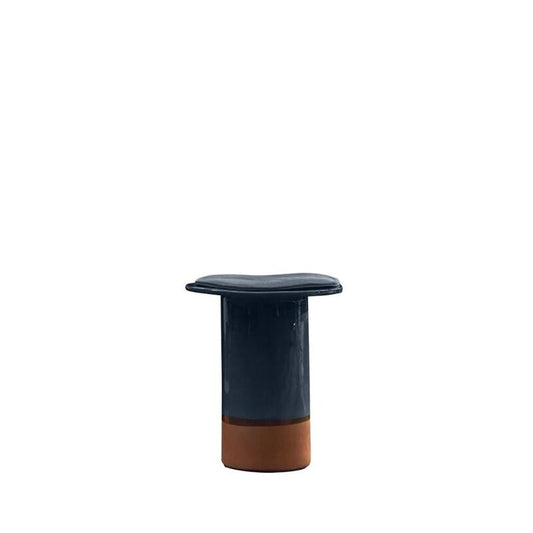 BOLET STOOL BLUE CERAMIC