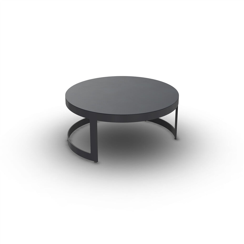 BURFORD COFFEE TABLE ALU CHARCOAL