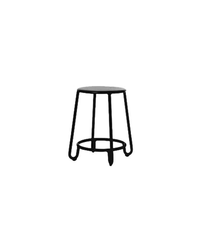 HUGGY STOOL H45 CHARCOAL
