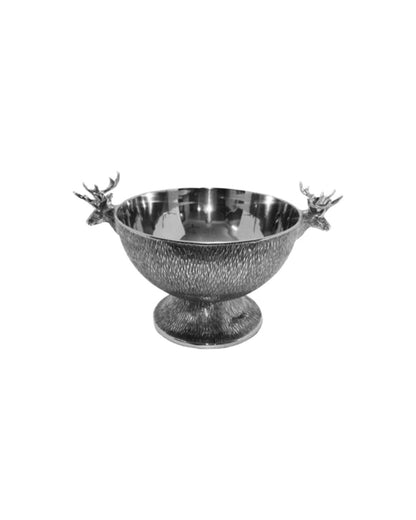 DEER CHAMPAGNE COOLER IN NICKEL