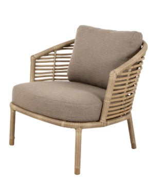 SENSE LOUNGE CHAIR INCL. TAUPE AIRTOUCH CUSHIONS