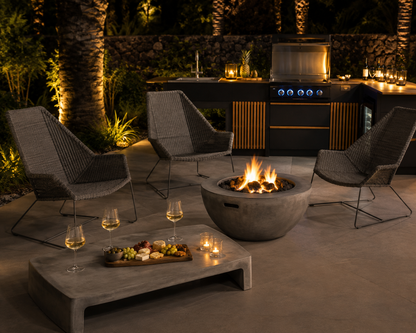 HALF SPHERE FIRE PIT