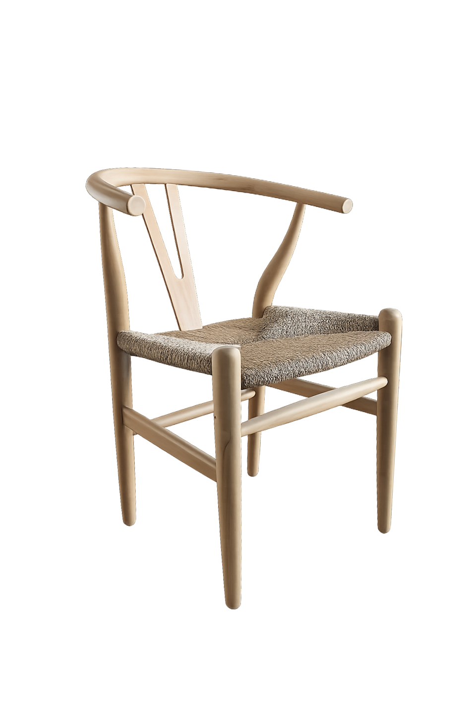 MAIZA ARMCHAIR IN TEAK WITH SEAGRASS SEAT