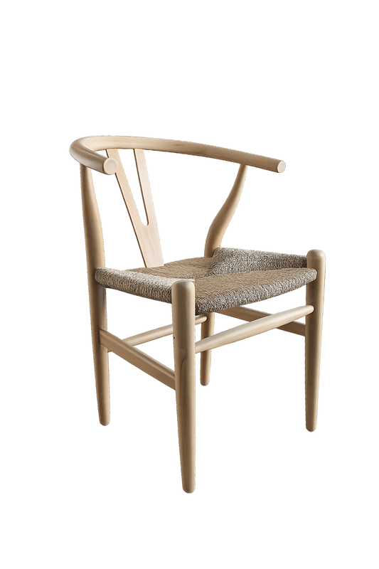 MAIZA ARMCHAIR IN TEAK WITH SEAGRASS SEAT