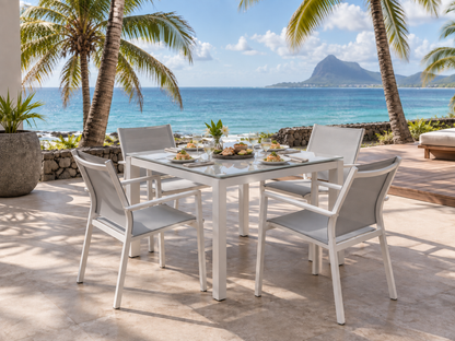 MALAGA ALUMINIUM ARMCHAIR