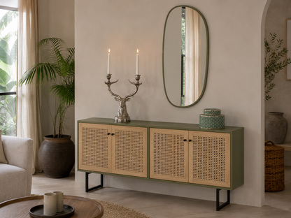 CORSICA CABINET PAINTED GREEN