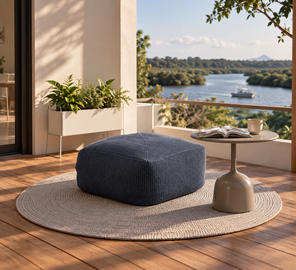 DIVINE FOOTSTOOL MIDNIGHT BLUE
