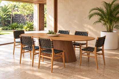 OVAL DINING TABLE