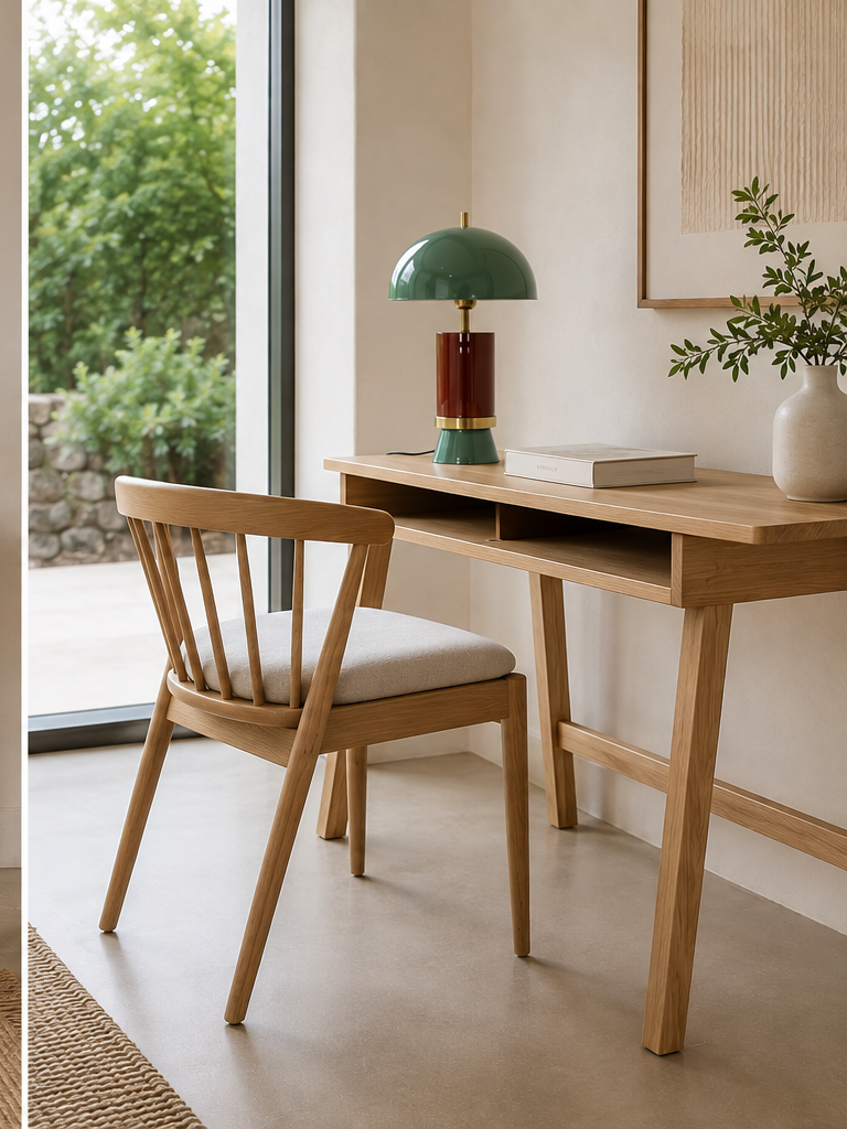 RIGA CHAIR IN TAUPE ASH WOOD