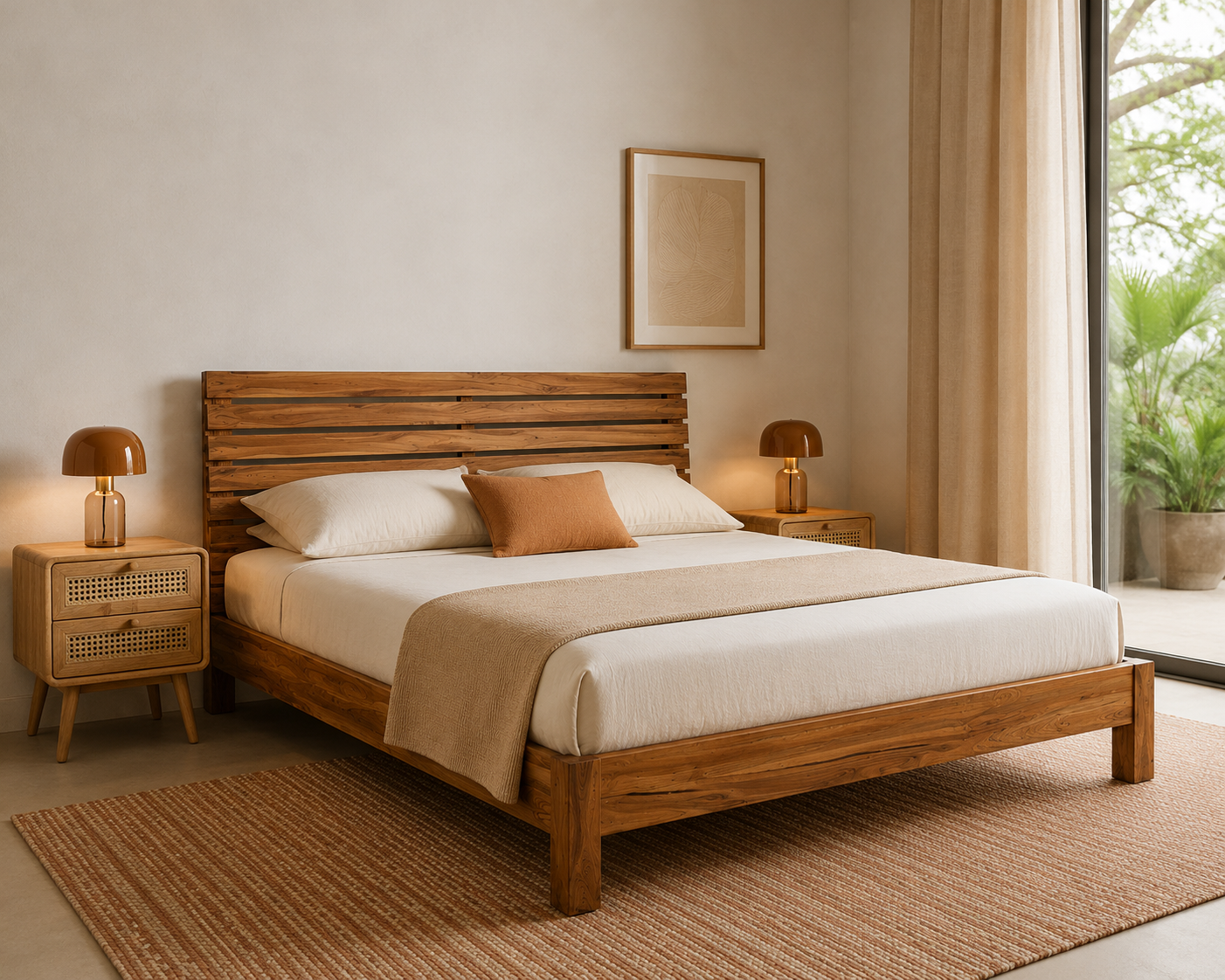 ROSSY KING SIZE BED