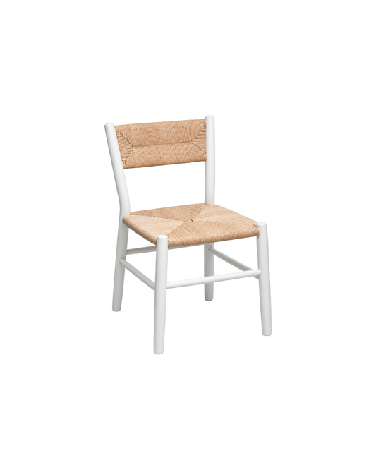 STIPA CHAIR IN WHITE ALUMINIUM