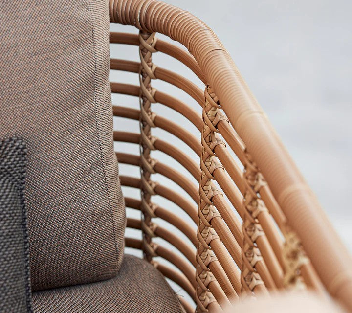 SENSE 3 SEATER WITH TAUPE AIRTOUCH CUSHIONS