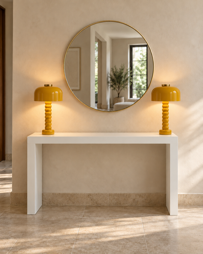 GOLD MIRROR - 80 CM