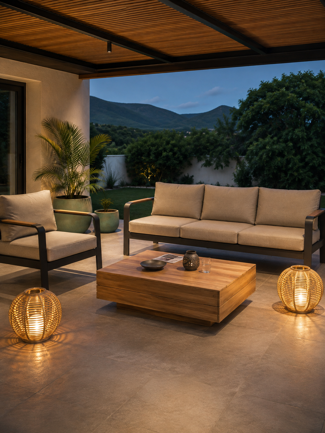 TRAILER B-RECT COFFEE TABLE