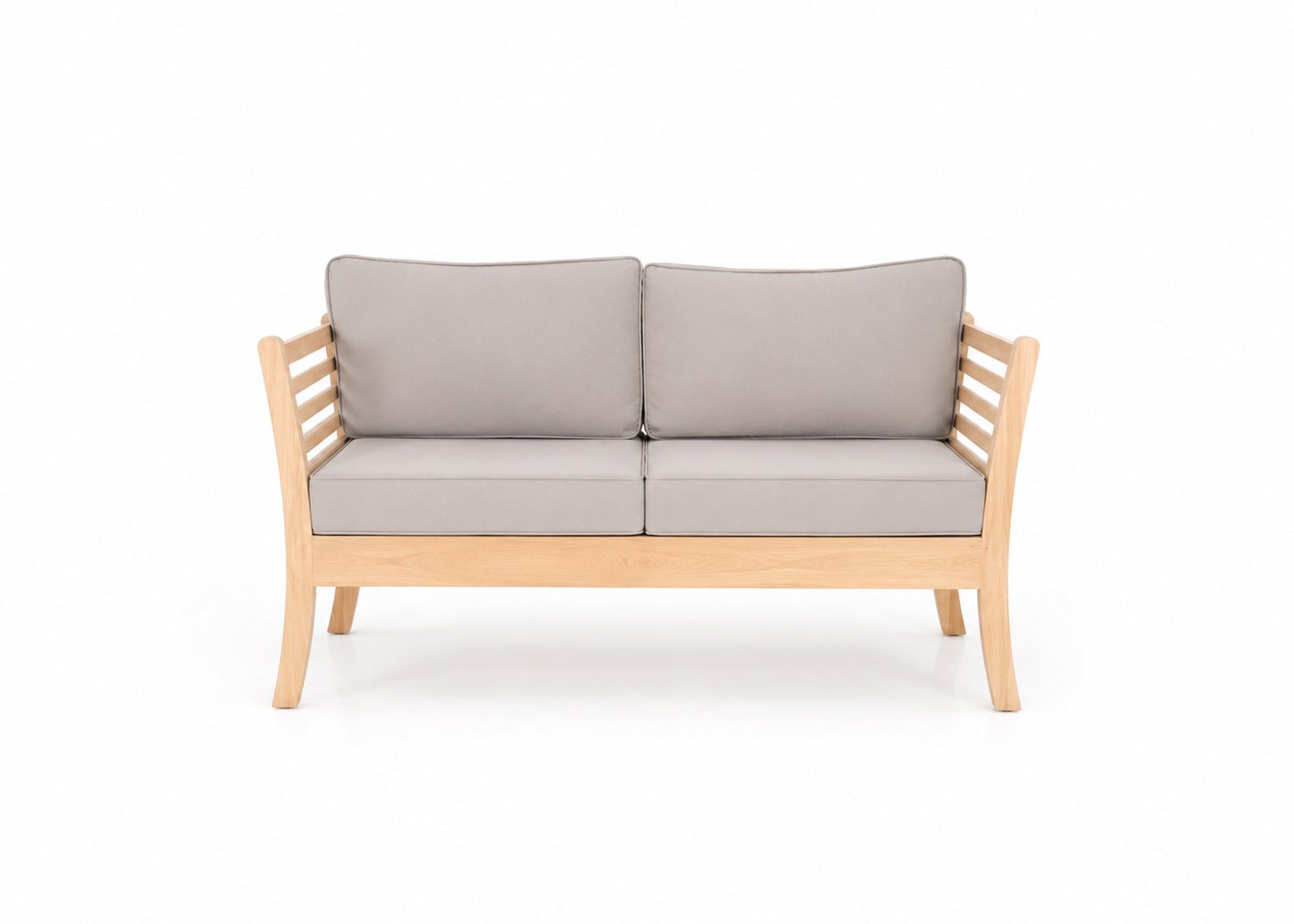 YUNI 2 SEATER IN TEAK WOOD INCLUDE CUSHION