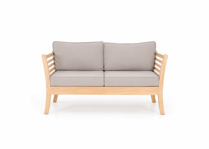 YUNI 2 SEATER IN TEAK WOOD INCLUDE CUSHION