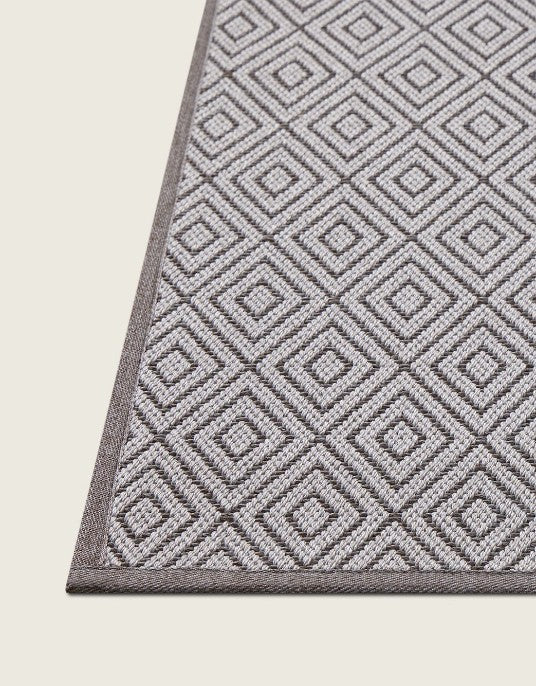 MAYA RHOMBUS - LINEN DIM:200x300 CM
